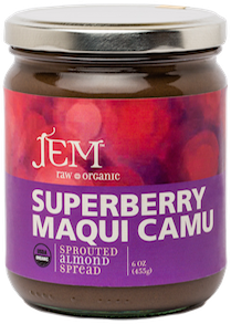 medicinal almond butter superberry maqui camu