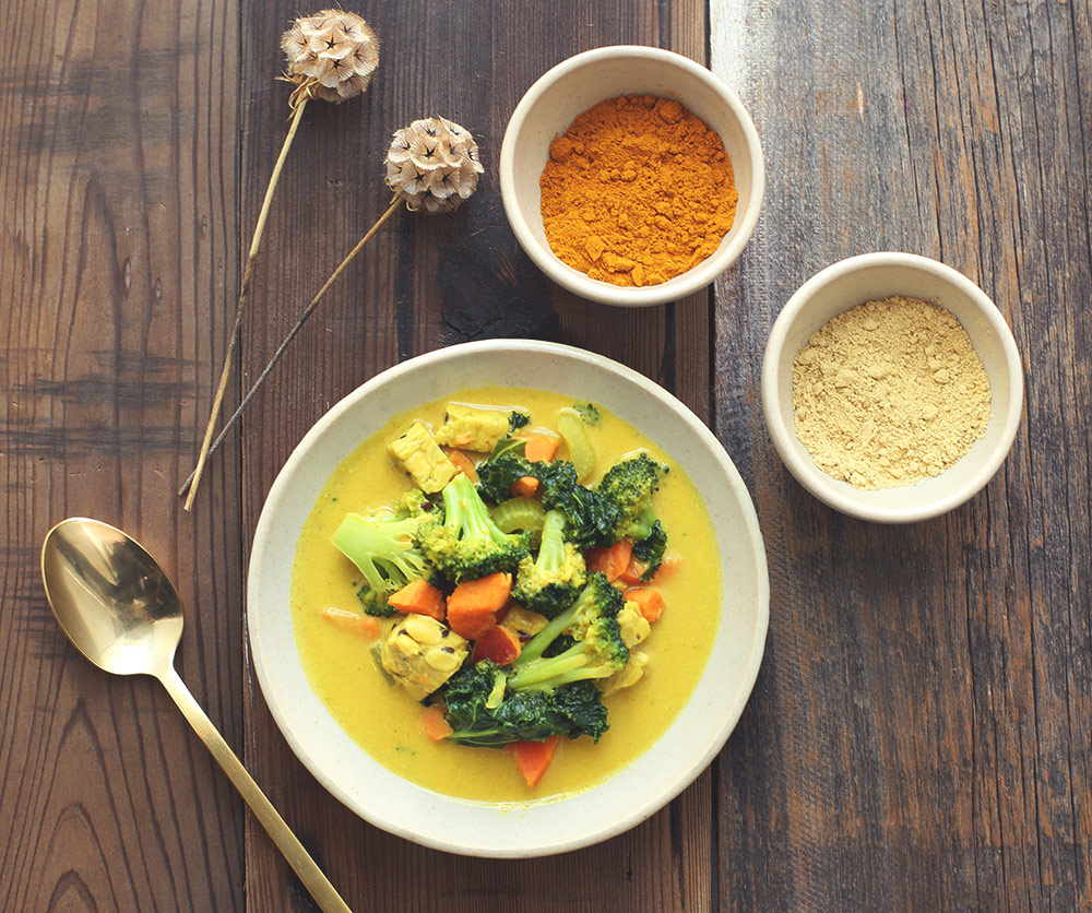 Recipe: Seasonal Vegetable Coconut Curry [Vegan]
